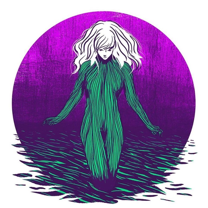 Cecile in her dreams - An illustration the upcoming comicbook of Gabriel Germain. IG : gabgerman #illustration #comic #comicbook #girl #fant