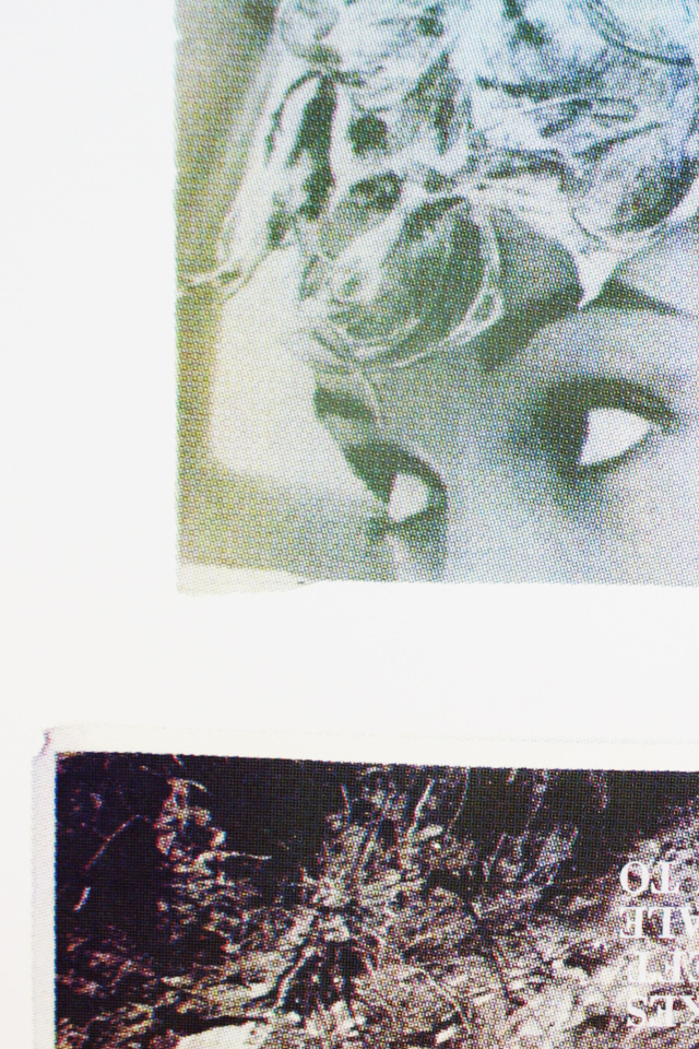 dead skiin - meganprycedesigns.com #ocean #silkscreen #printmaking #print #screenprint #collage #screen #silk #cmyk #beach #waves