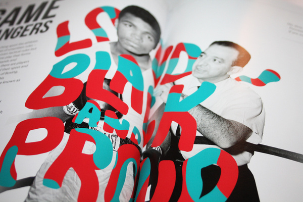 Michael Arnold #arnold #michael #design #boxing #illustration #editorial #magazine #typography