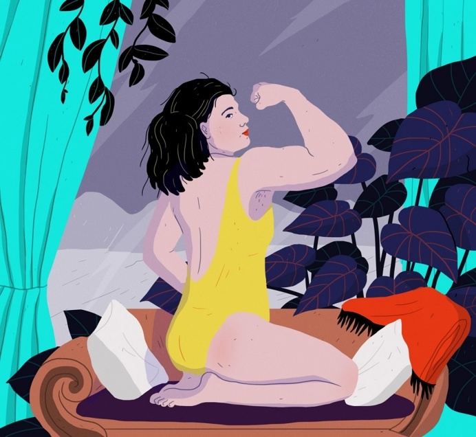 Bold line work and bright colours in Laura Breiling's editorial illustrations on gender, feminism and politics | Creative Boom