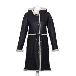 CHANEL exclusive lamb fur coat, size 36.
