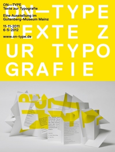 On—Type, Texte zur Typografie #type #poster