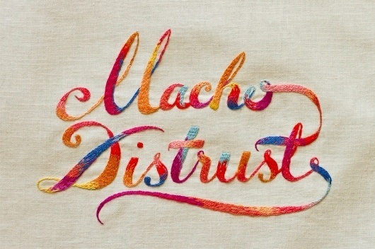 MaricorMaricar | Handsome Frank Illustration Agency #type #stitch #typography
