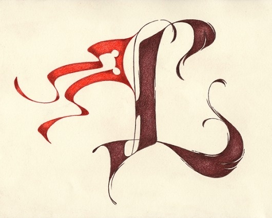 ALPHABATTLE – L — LetterCult #illustration #lettering #lettercult #typography