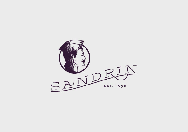 Sandrin #sandrin #grogery #food #brand #identity #market #vegetables #fruit