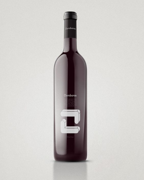 Ouroboros #Packaging #Wine #Bottle