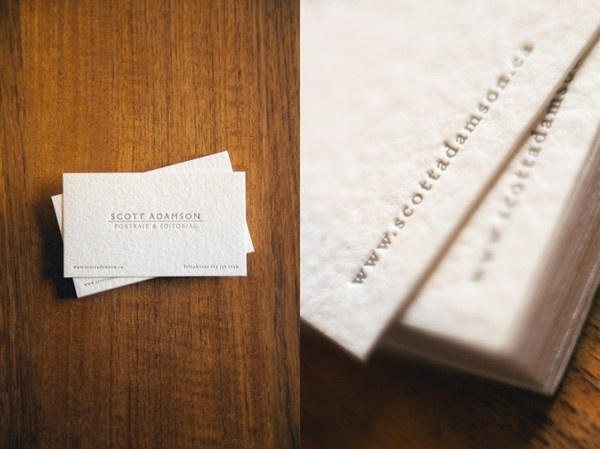 texture, printing technique, letterpress // scottadamson_cards #letterpress