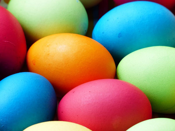 Colorful eggs