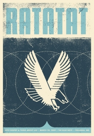 Ratatat : Garrett Karol #screenprinting #design #screenprint #gigposter #poster