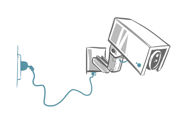 Surveillance #cctv #design #ink #illustration