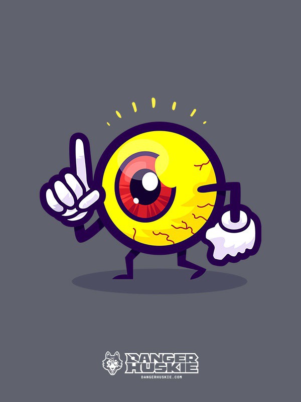 Danger Team! Fresh out of some dude's skull, The Evil Eye is out and about and just was struck with an especially evil idea!