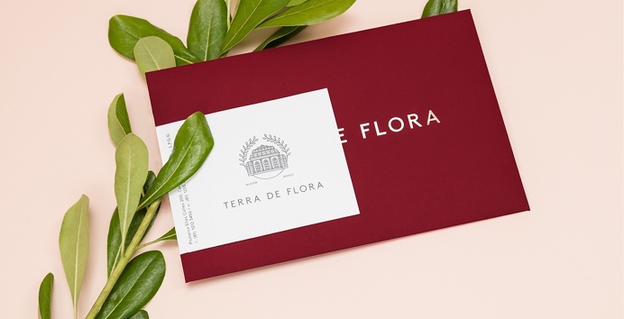 Terra de Flora by Param branding design corporate identity pink new modern style best cool minimal graphic designer mindsparkle mag www.min
