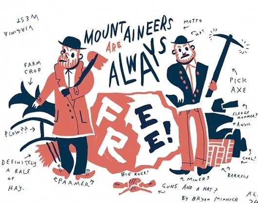 50 and 50 - GALLERY #west #design #mottos #state #virginia