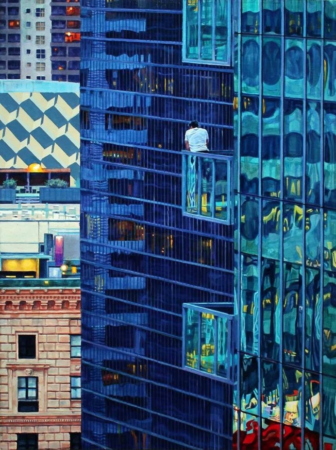Cinematic Oil Paintings by Seth Armstrong