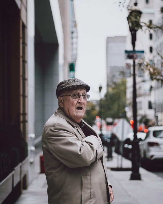 Dramatic Portraits of Strangers on The Streets of Montreal