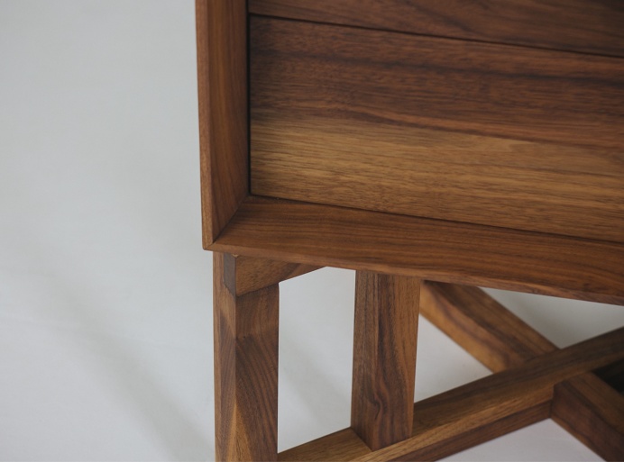 Chest Middle Meyer Fly Massive Millworks #chest #dresser #interior #wood #millwork #walnut #drawers #woodworking #modernism