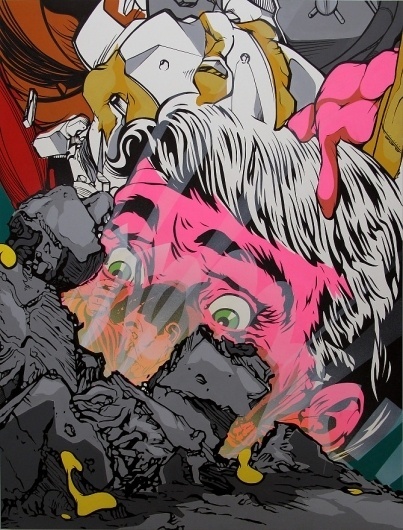 Pose - F C H i C H K 'L #pose #graffiti #illustration #art #typography