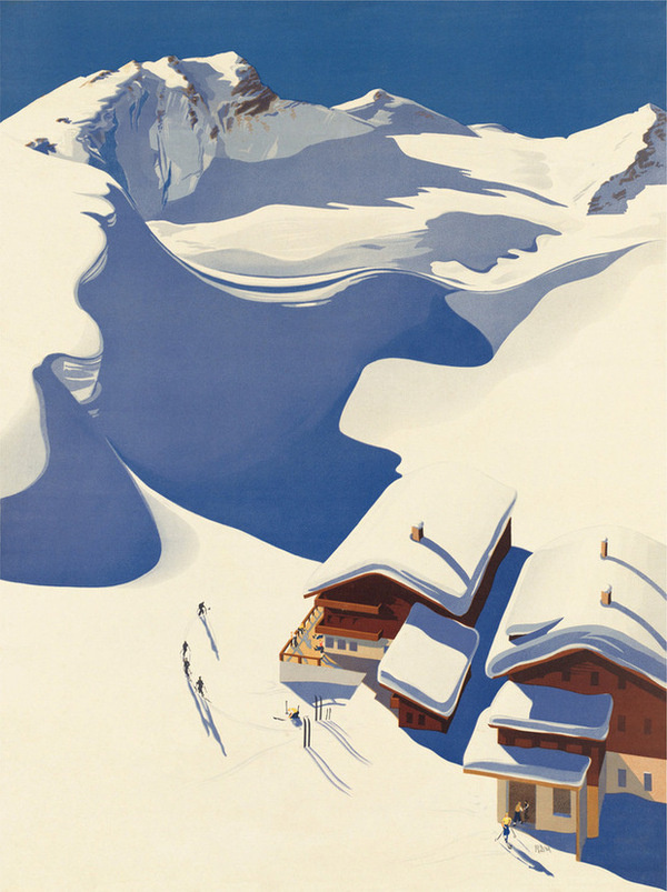 Snow #illustration #snow #ski #winter