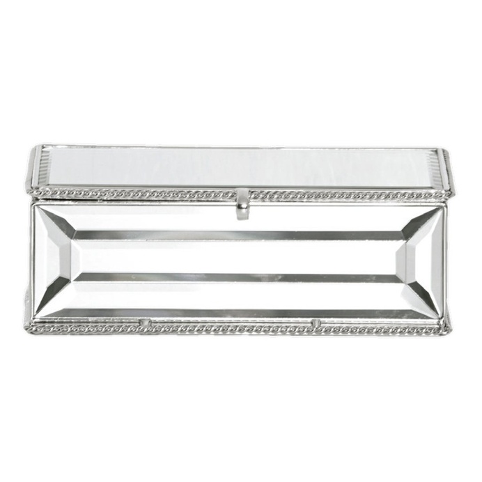 Carlisle Rope Edged Jewellery Box, 17 cm W