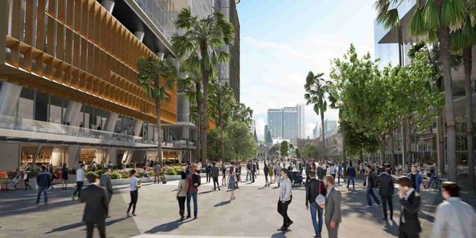 Ground Floor view of the Parramatta Square Precinct