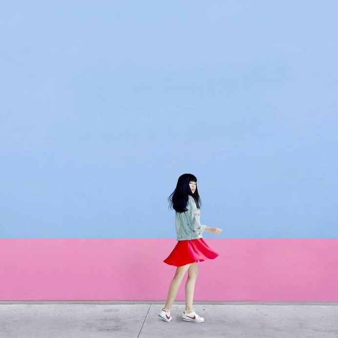 Surreal Minimalism: Candy Colored Instagrams by Marcilea Adinda