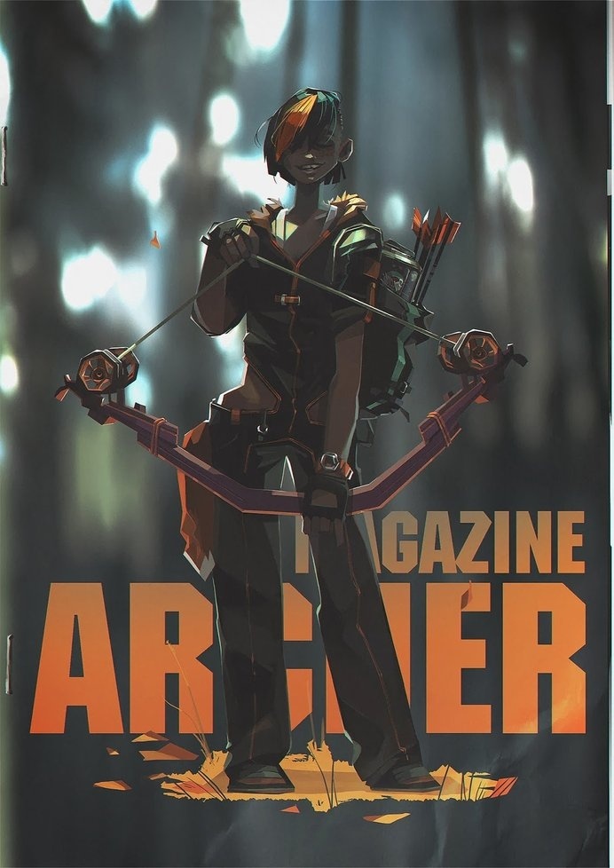 ArtStation - archer magazine, Ivan Pozdnyakov #archer #style #comic #girl