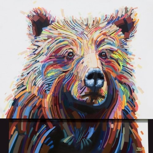 Bear by Justin Kane Elder #inspiration #bear #illustration #art