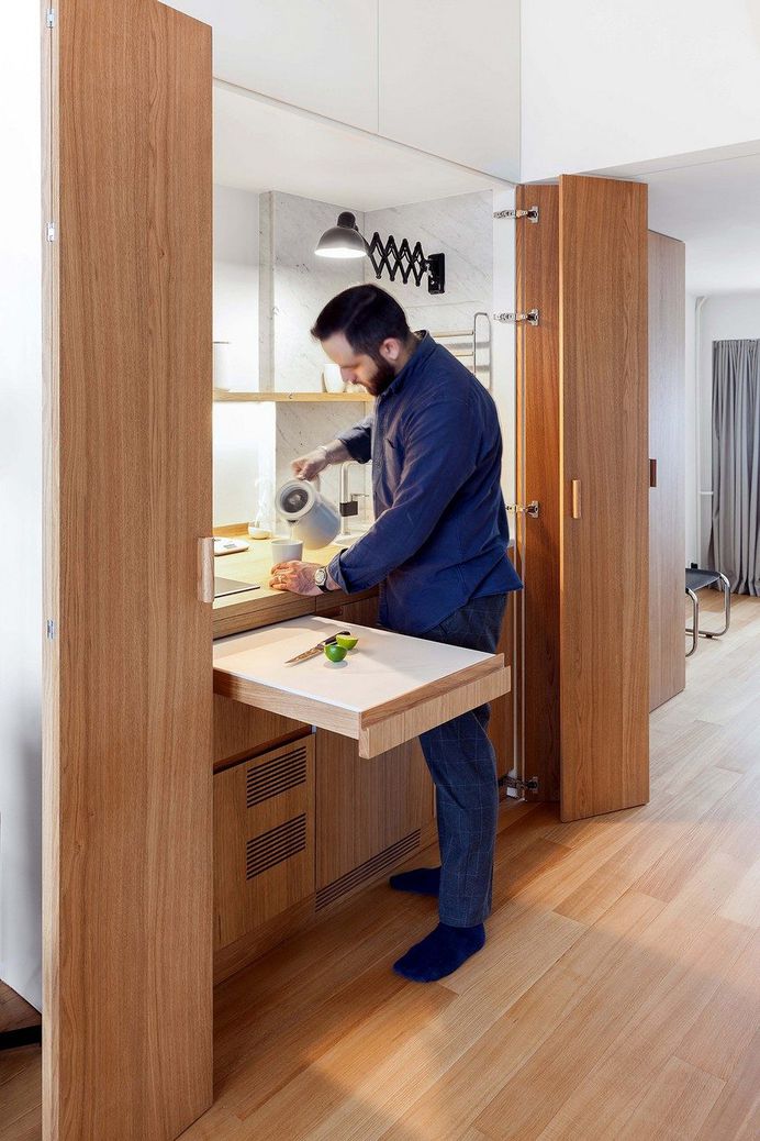 A Compact Multifunctional Flat in Moscow by Studio Bazi 9
