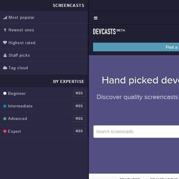 40 Beautiful and Effective Responsive Navigation Menus #responsive #menu #navigation #webdesign