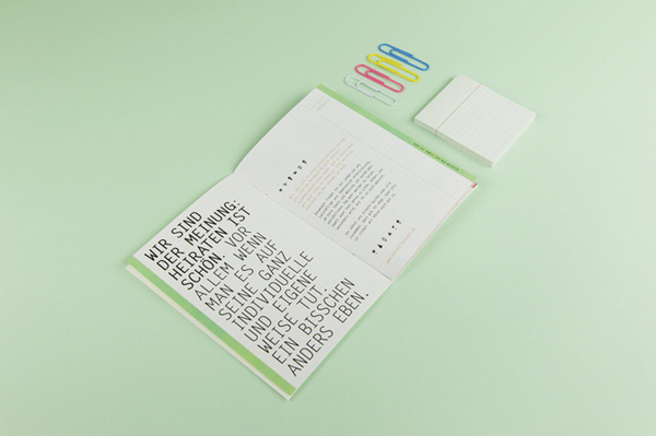 : BETREFF HOCHZEIT DESIGN STUDIO JANINA SITZMANN #print #design #graphic #and #communication #booklet #typography