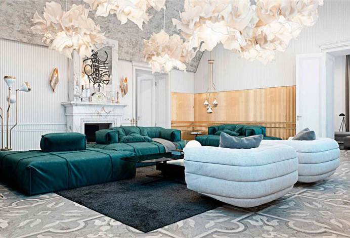 luxurious Interior by Iryna Dzhemesiuk and Vitaliy Yurov - #decor, #interior, #home