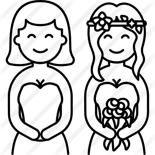 See more icon inspiration related to love and romance, lesbian, homosexual, wedding, love and people on Flaticon.