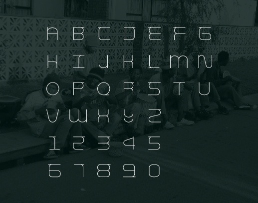 THE #font #weme #m #typography