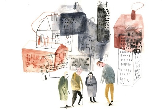 Ballad Of — Article #houses #watelurcolor #illustration