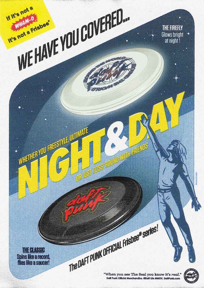 Retro Daft Punk Posters to Promote Objects