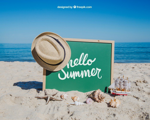 Beach concept with hat hanging on slate Free Psd. See more inspiration related to Mockup, Summer, Template, Beach, Sea, Sun, 3d, Holiday, Board, Chalkboard, Mock up, Chalk, Hat, Vacation, Psd, Sand, Summer beach, Sunshine, Mockups, Hanging, Chalk board, Up, Season, Concept, Slate, Seashells, Mock, Summertime, 3d mockup, Psd mockup and Seasonal on Freepik.