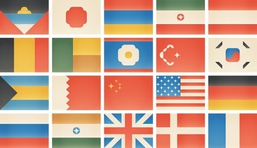 Siggi Eggertsson | Cutthroat Capitalism #illustration #siggi #flags #eggertsson