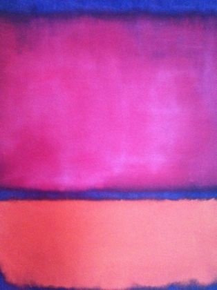 colour, rothko, pink, contrast