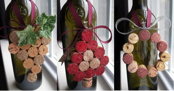 Homemade Wine Cork Crafts #cork #diy #wine