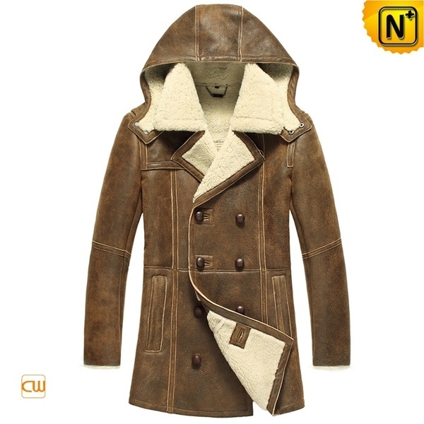 Shearling Sheepskin Coat CW878159 #sheepskin #coat