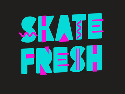 1980, skateboarding, type