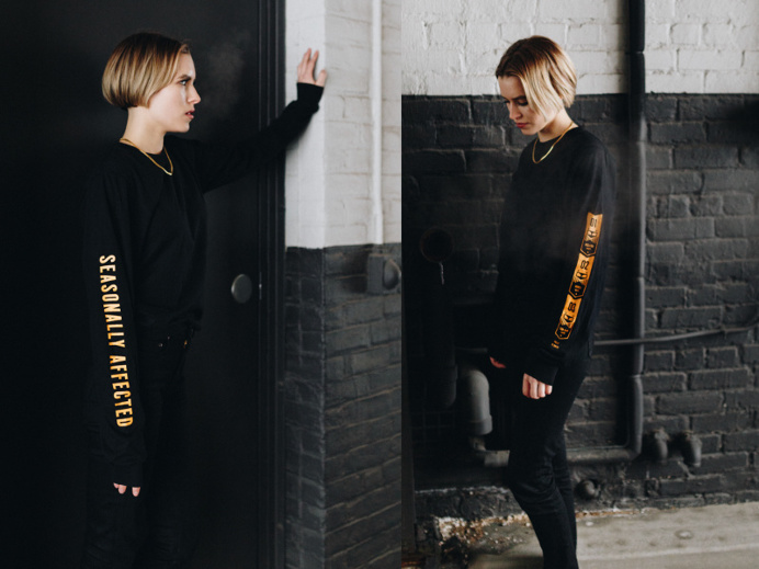 Plows Are Out - Long sleeve shirt available in black or white now at www.joyce.is/selling #longsleeve #shirt #teamnorth #minneapolis