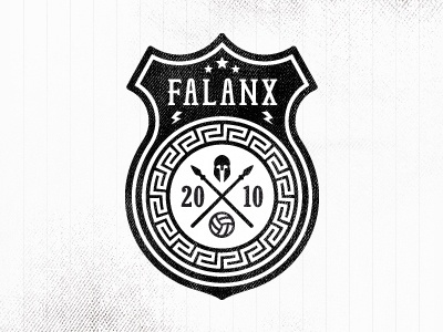 Dribbble - Falanx Soccer Badge (v2) by Made By Thomas #badge
