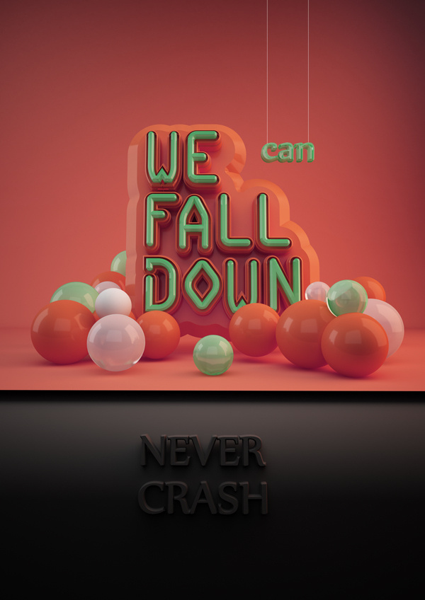 WE.type #type #3d #poster #typography