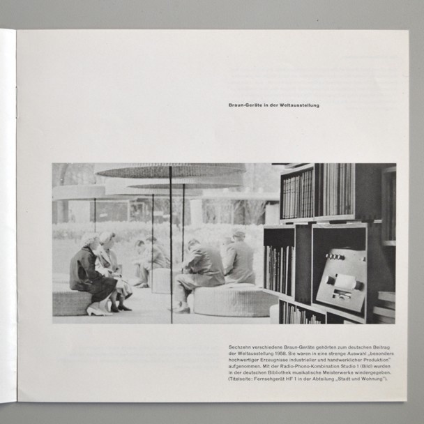 Braun Erfolge mit neuen Geraten 1958 via www.dasprogramm.org