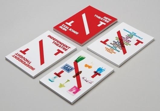 Klim Type Foundry - New Theatre #theatre #print #design #graphic #identity #new