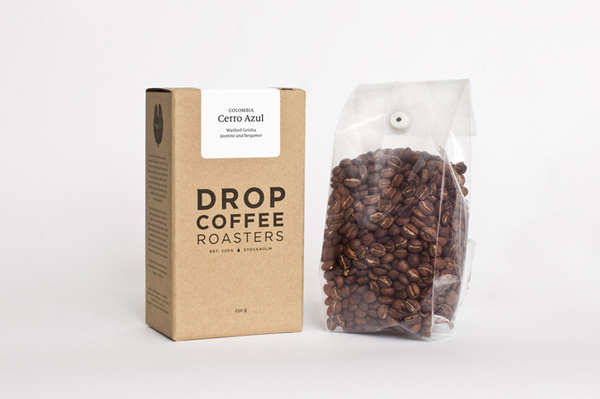 Drop CoffeeÂ Roasters #packaging #box #coffee