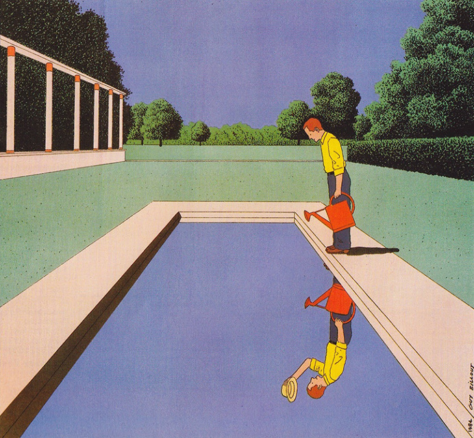 illustration, guy billout, abstract