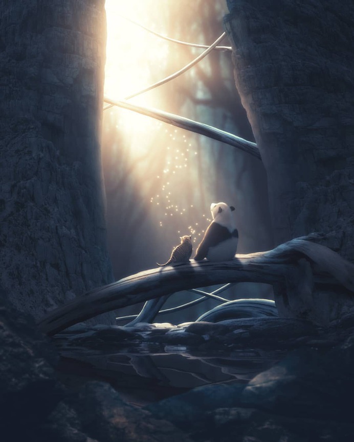 Whimsical and Dreamlike Photo Manipulations by Anttoni Salminen
