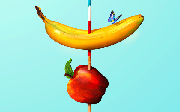 Work In Progress | Flickr Photo Sharing! #surrealism #apple #banana #fruit